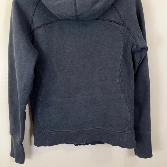 Lululemon Scuba Hoodie Classic  Cotton Fleece Heathered Naval Blue - Picture 10 of 13